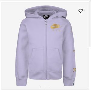 Nike nsw air fleece full zip-up hoodie
